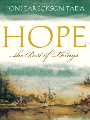 cover image of Hope...the Best of Things